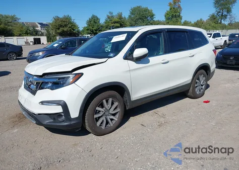 2019 Honda Pilot Ex-L из США, поврежденный, VIN 5FNYF6H45KB079018